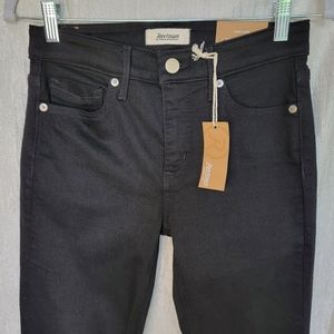 NWT Revtown Italian Denim Jet Black High Rise Skinny Decade Jeans NEW Sz 27 Reg.